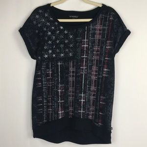 4th of July Rock & Republic Patriotic Graphic Top